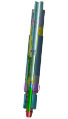 Комплекс пристроїв для ступеневого цементування перших секцій експлуатаційних колон ОЦКМ1-146,168