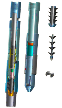 Комплекс пристроїв для секційного кріплення похилих та горизонтальних свердловин ОЦКО1-146,168 Комплекс пристроїв для секційного кріплення похилих та горизонтальних свердловин ОЦКО1-146,168