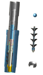 Роз’єднувач для спуску і цементування хвостовиків РСЦХ-127, 140, 194